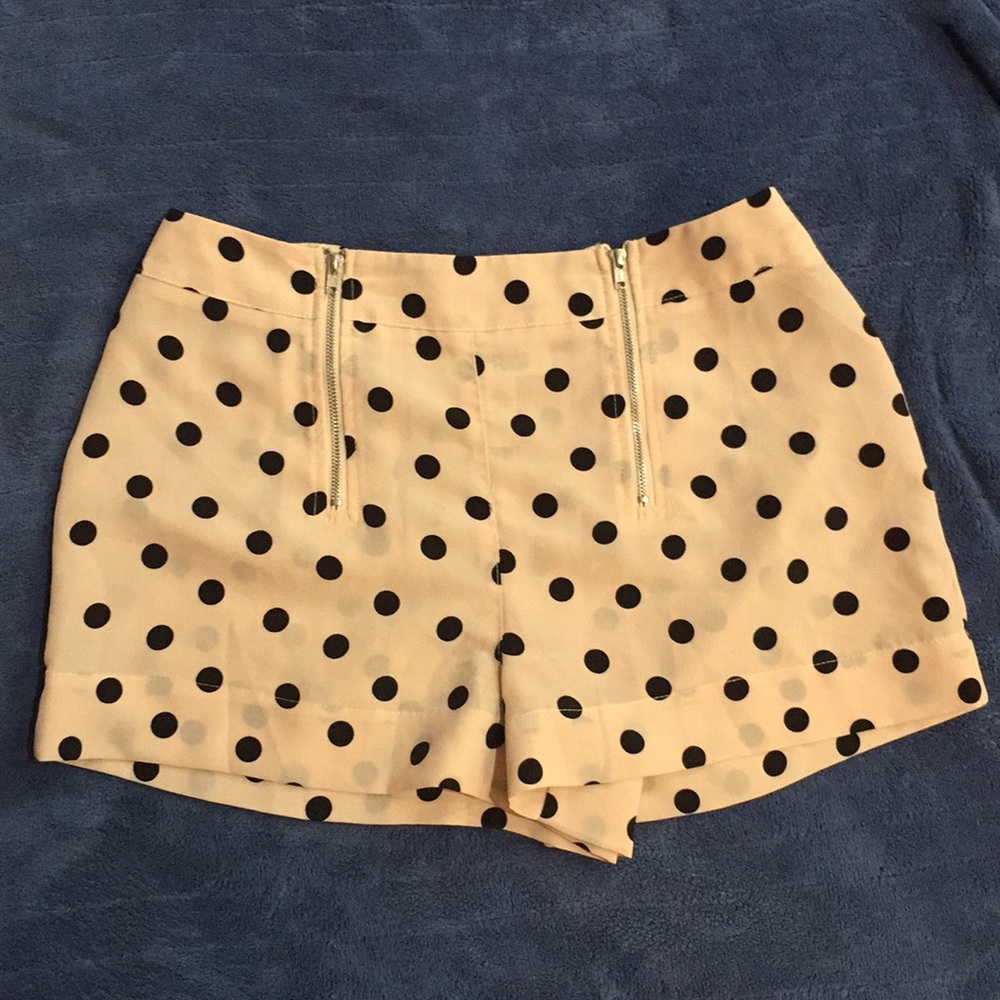 Polka dot shorts